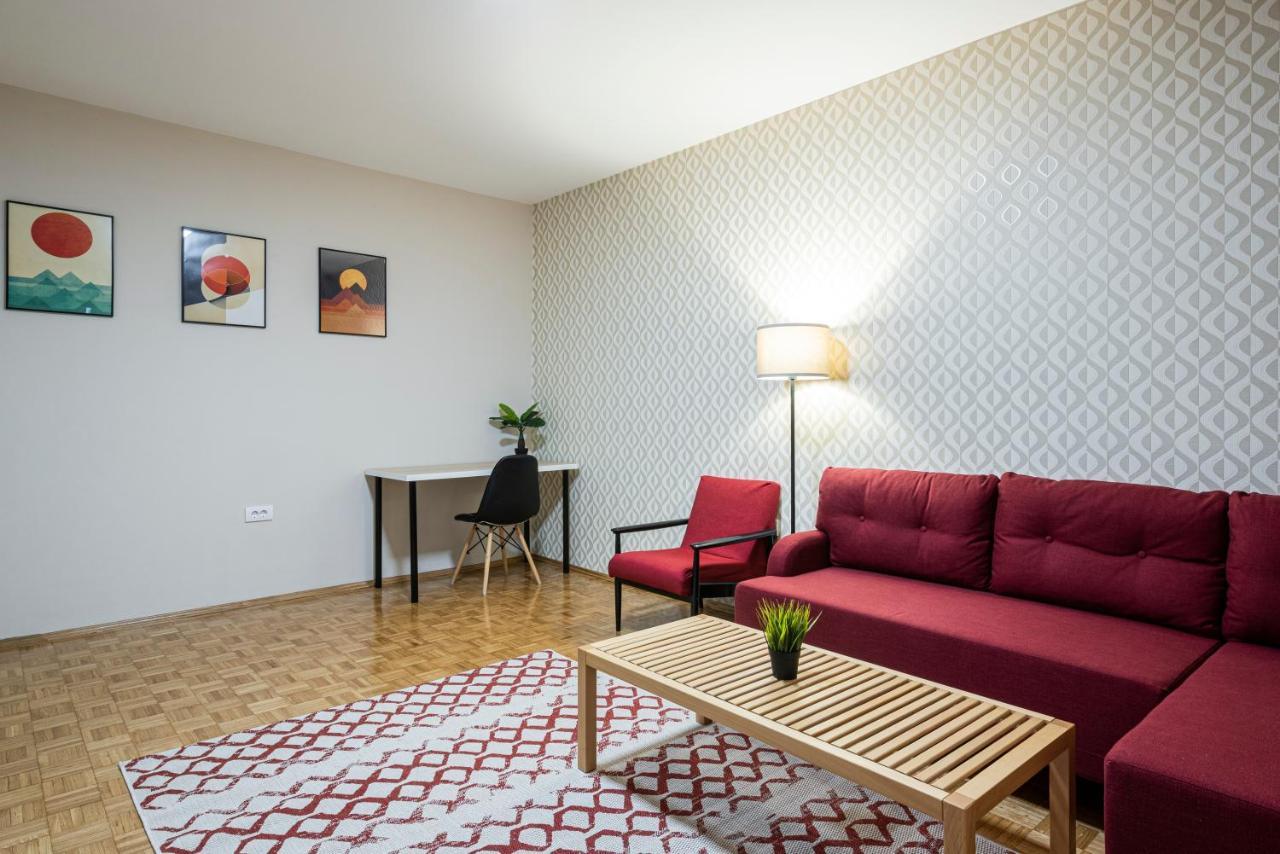 !Promo! Green Oak Riverside -Free Parking Area Novi Sad Luaran gambar