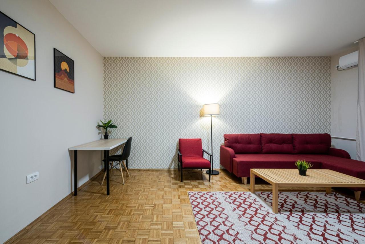 !Promo! Green Oak Riverside -Free Parking Area Novi Sad Luaran gambar